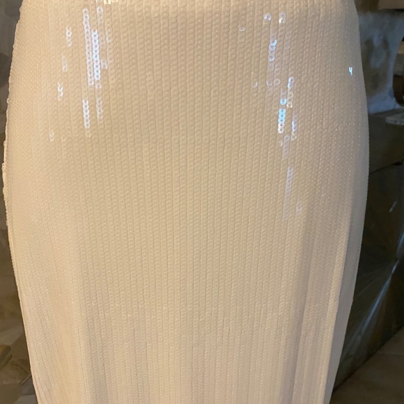 NWT Ronny Kobo Tessie Sequin Midi Skirt - Picture 5 of 10